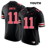 Youth NCAA Ohio State Buckeyes Tyreke Smith #11 College Stitched Authentic Nike Red Number Black Football Jersey MI20T21TZ